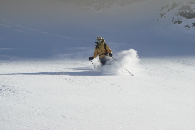 Ski touring Chamonix (photo credit Dan Ferrer)