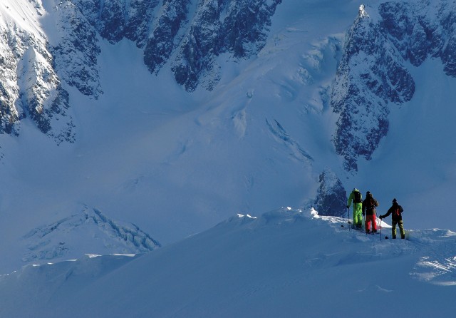 Ski de randonnée Chamonix (crédit photo Dan Ferrer)