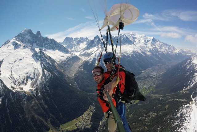Chute libre en haute montagne - AAV Chamonix