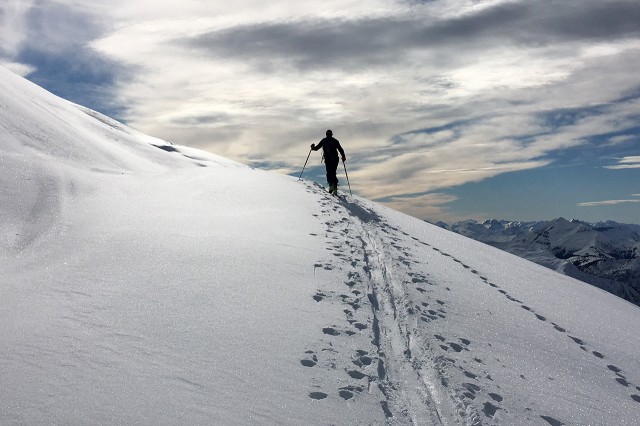 Ski de rando training AAV Chamonix