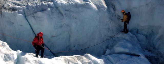 Initiation randonnée sur glacier