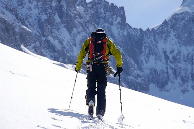 Ski touring training AAV Chamonix