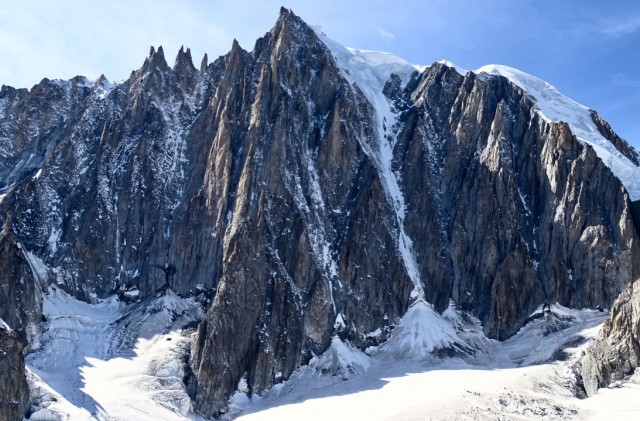 Vue du Panoramique du Mont-Blanc
