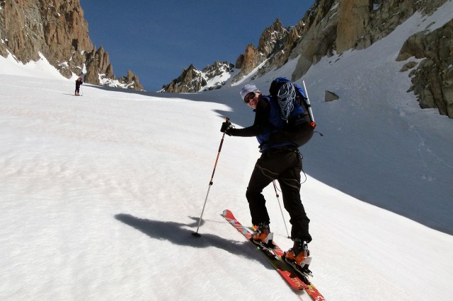 Ski touring training AAV Chamonix