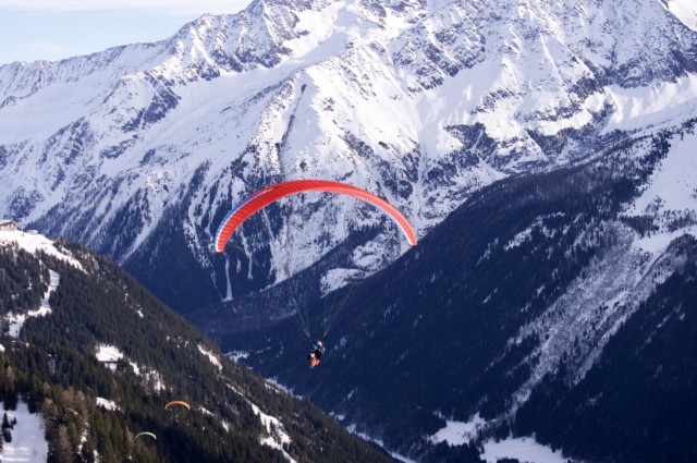 Paragliding Chamonix 