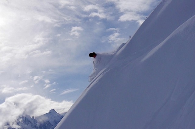Ski de pente raide (crédit Dan Ferrer)