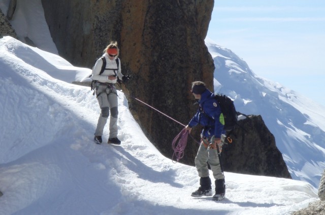 Découverte de l'alpinisme (crédit Michel Fauquet)